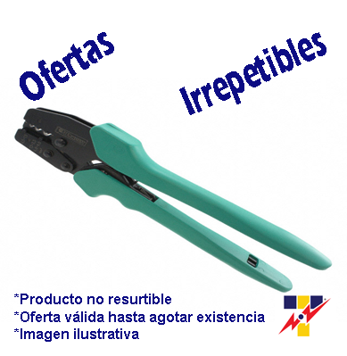 PINZA PONCHADORA C/CIELO P/TERM.DESNUDAS CAL.10-22  CT-1570 MARCA PANDUIT 