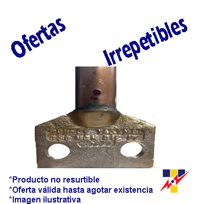 TER.DE CU ELECT.C.CORTO P/C.350 MCM SIN ESTANAR