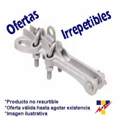 [CUW361RE] CUW361RE CLEMA REMATE ALUMINIO 4/0-500 MCM ACSR 4/0-477MCM