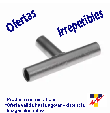 [YST3939UNPL] YST3939UNPL CONECTOR A COMPRESION TIPO "T" DE COBRE SIN ESTANAR CAL. 750 KCM