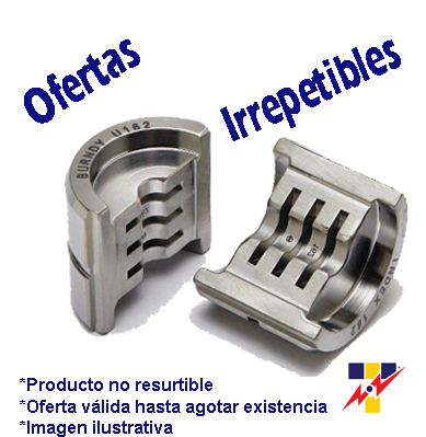 [U162] DADO PARA PINZA EMPALMADORA ** OFERTA SOLO EXISTENCIA **
